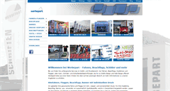 Desktop Screenshot of beachflags.de