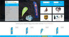 Desktop Screenshot of beachflags.com